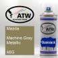 Preview: Mazda, Machine Gray Metallic, 46G: 400ml Sprühdose, von ATW Autoteile West.
